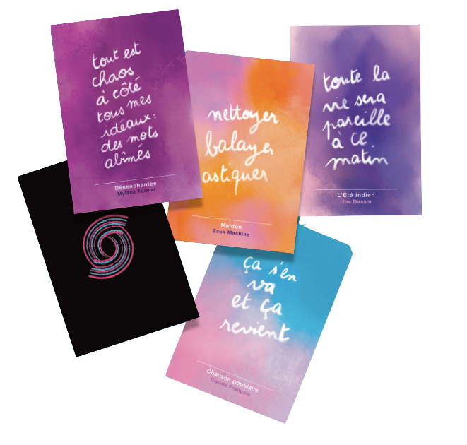 Cartes de l’oracle Chante la vie